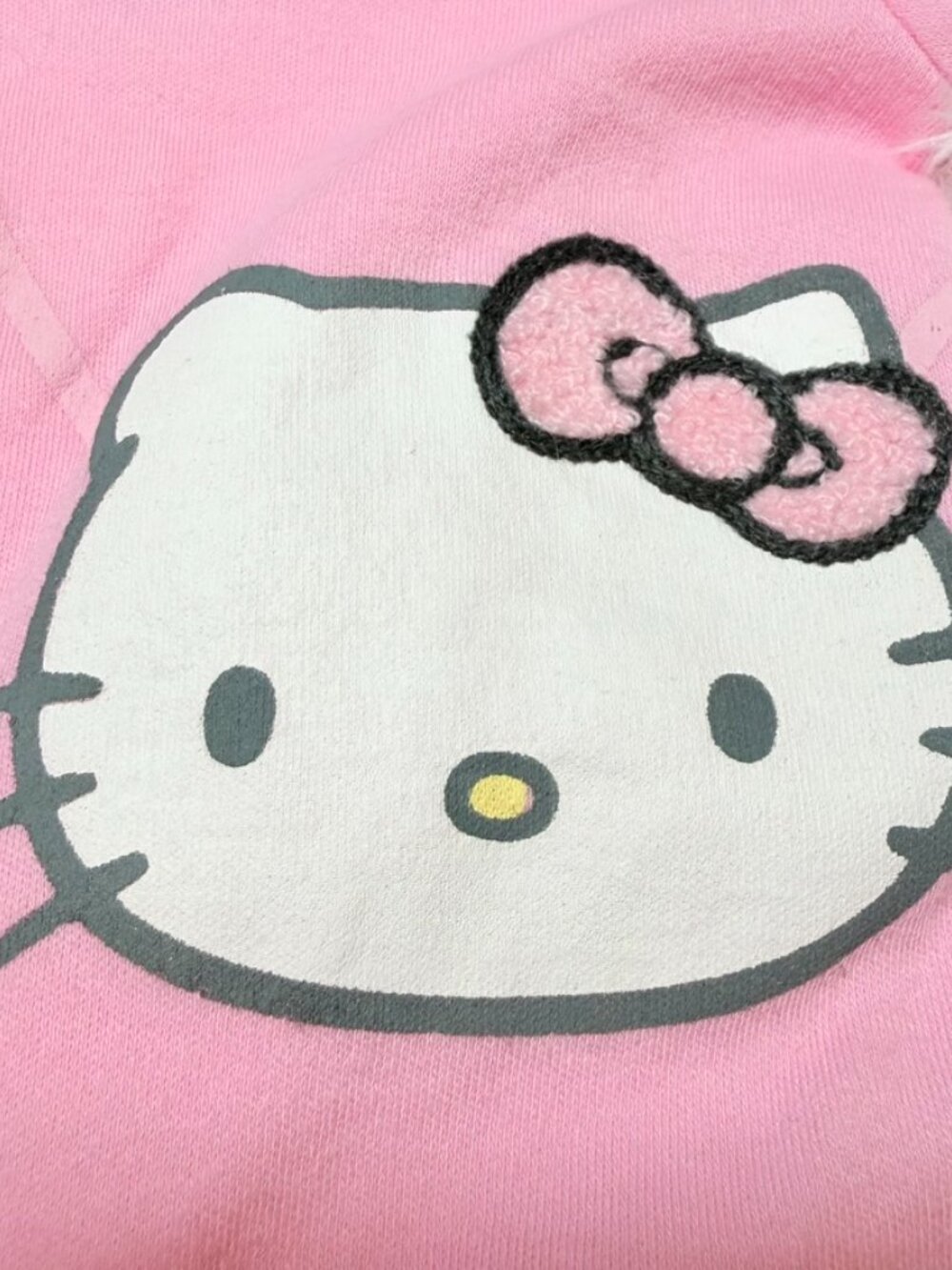 Hello Kitty Sanrio Pink Footed Sleeper Newborn Pajamas NB - Picture 4 of 5